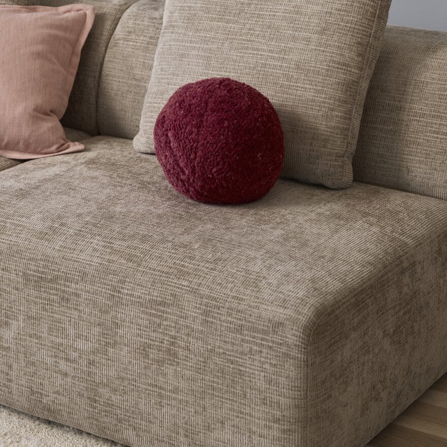 OTELLO LUX Sovesofa i Beige/natur
