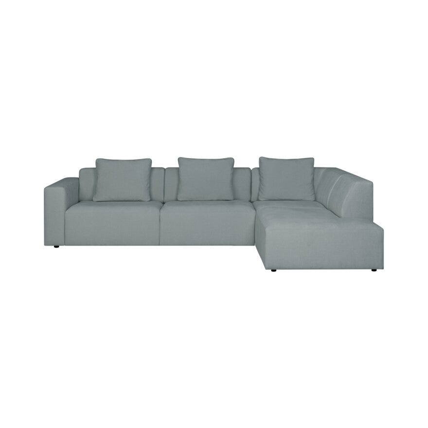 OTELLO LUX Hjørnesofa i Blå