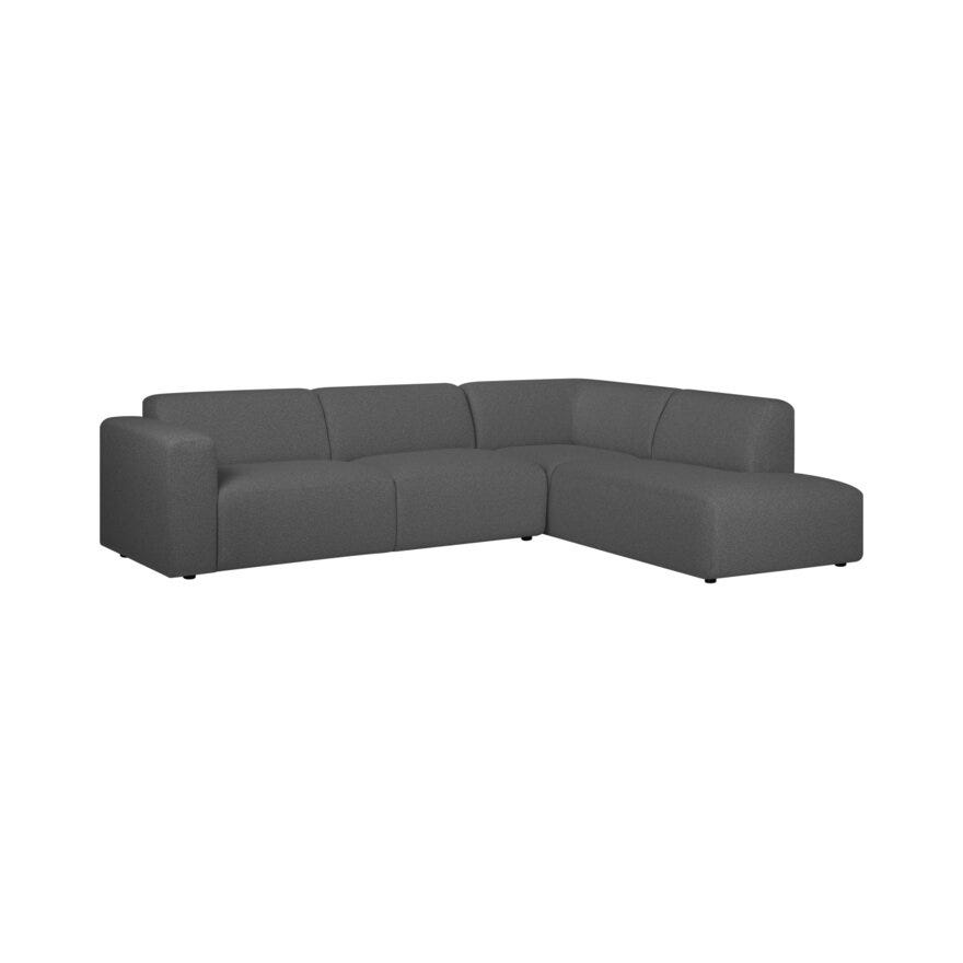 OTELLO Hjørnesofa i Sølv