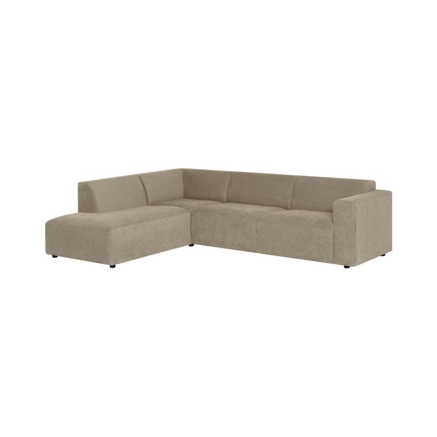 OTELLO Hjørnesofa i Beige/natur
