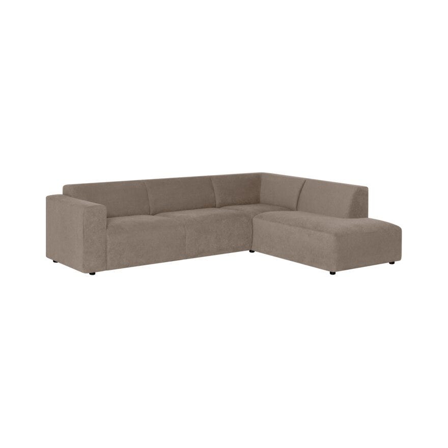 OTELLO Hjørnesofa i Beige/natur