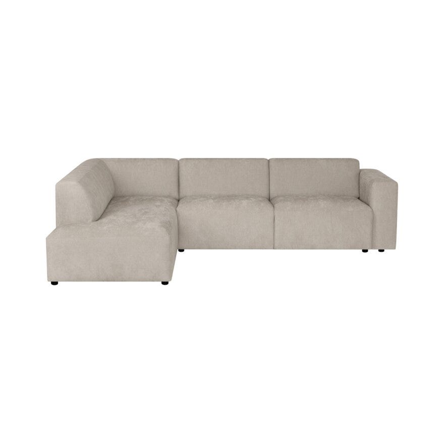 OTELLO Hjørnesofa i Beige/natur