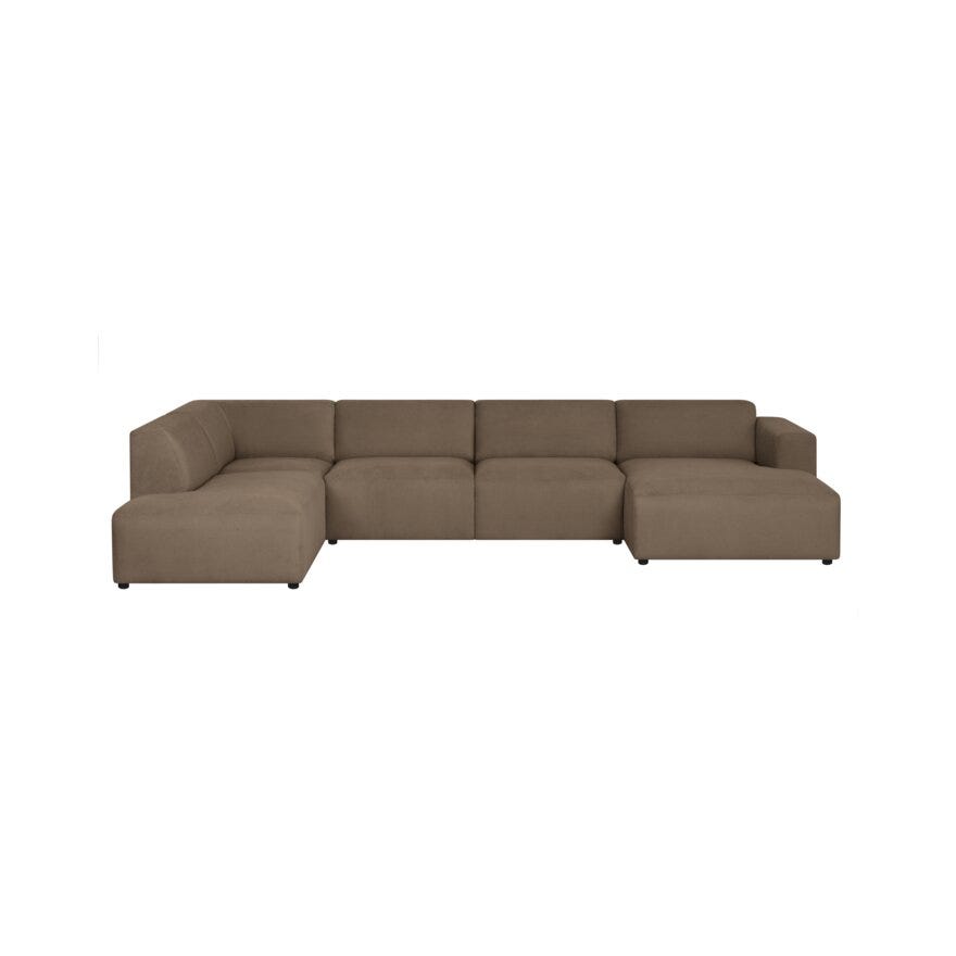 OTELLO Hjørnesofa i Brun
