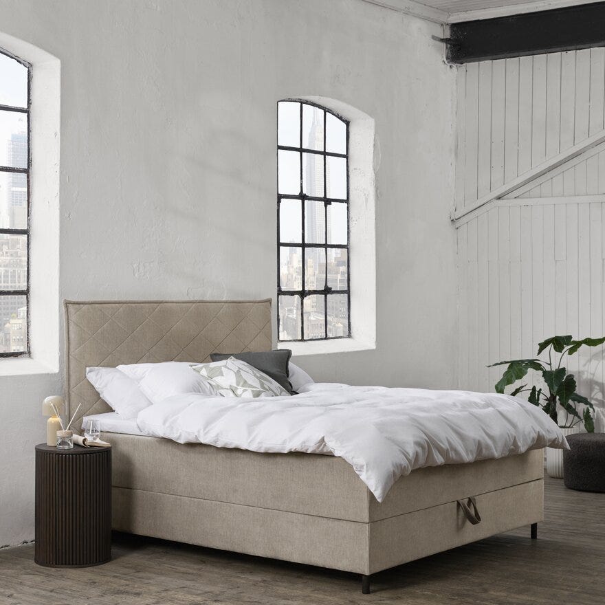 Zen ROMA Magasinseng 120x200 cm i Beige/natur