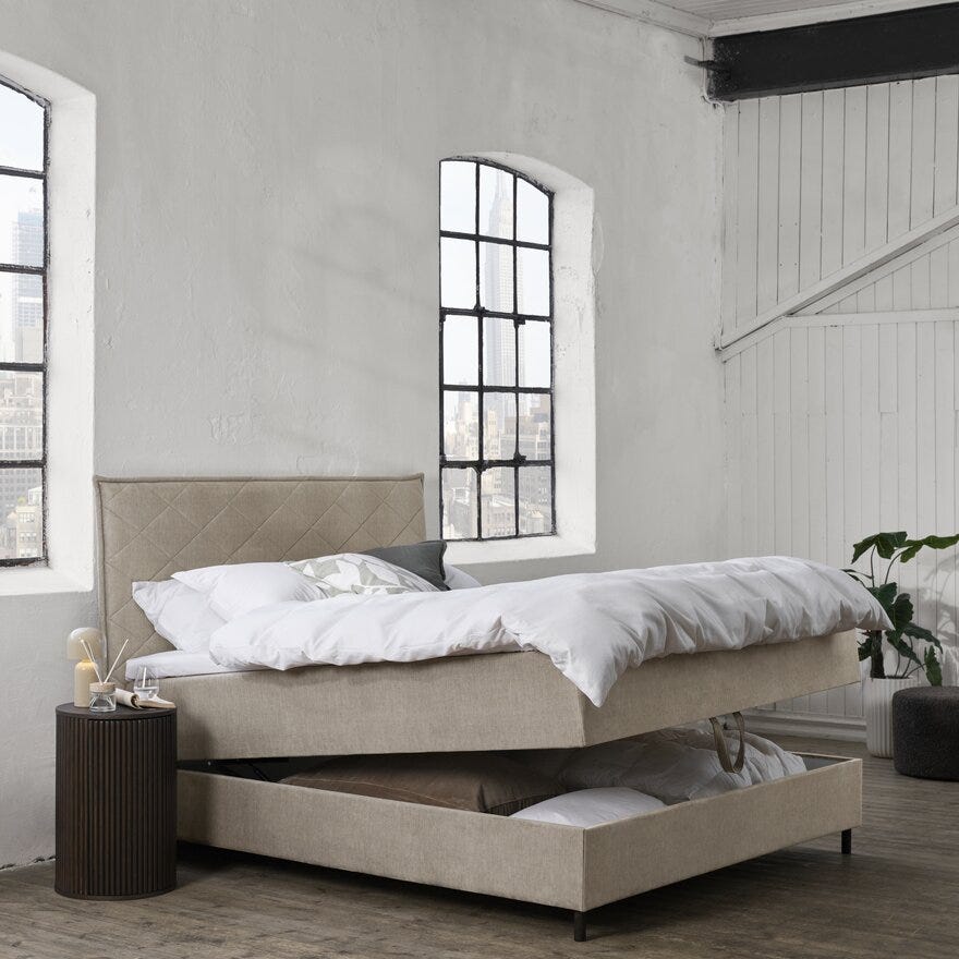 Zen ROMA Magasinseng 120x200 cm i Beige/natur