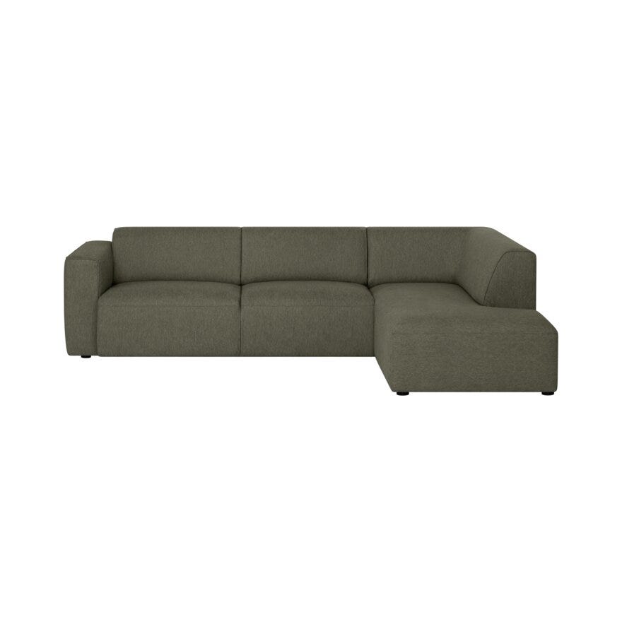 SANDO Hjørnesofa i Grønn