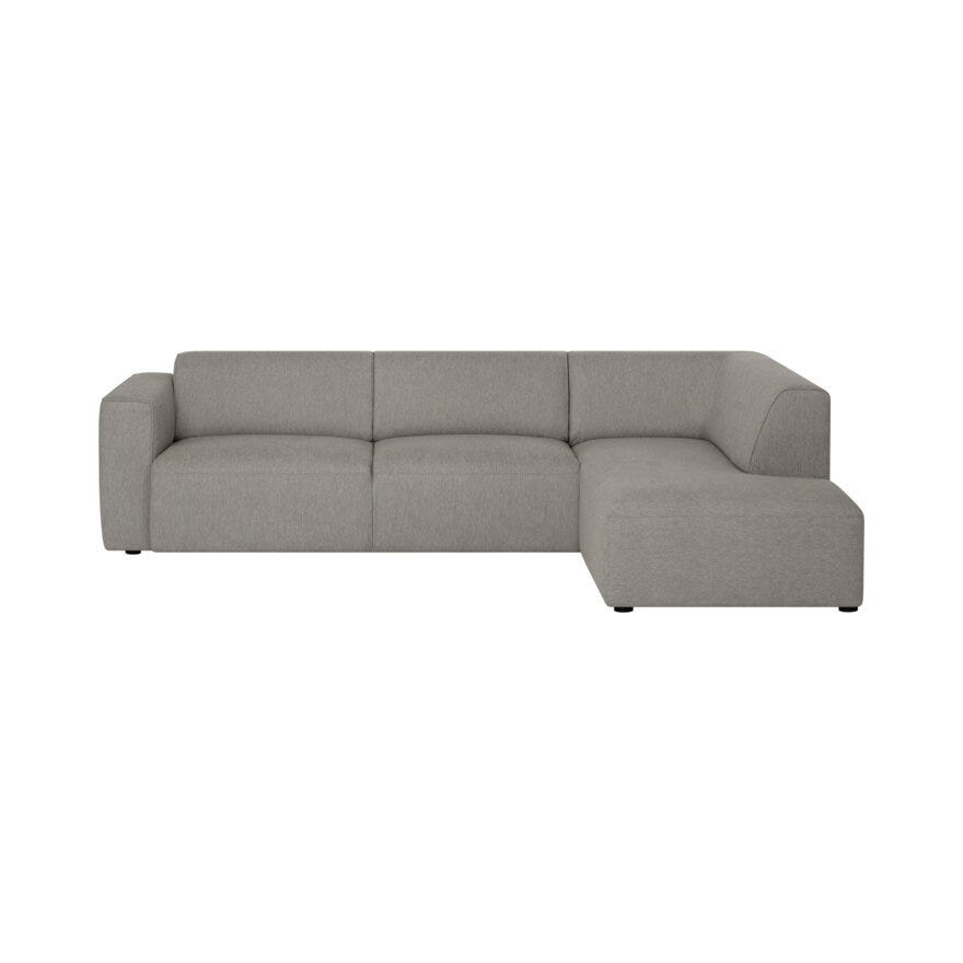 SANDO Hjørnesofa i Beige/natur