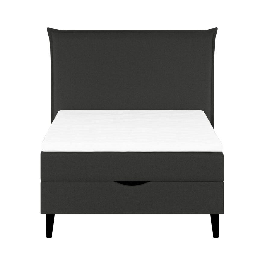 Zen STOCKHOLM Seng med oppbevaring 90x200 cm i Svart