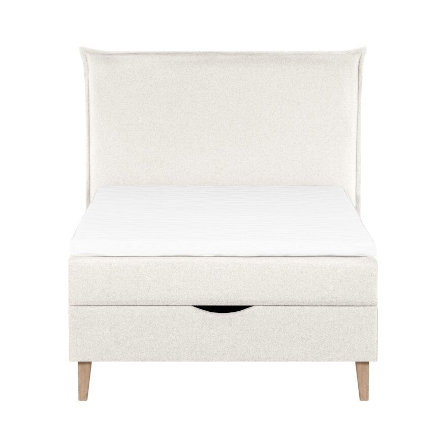 Zen STOCKHOLM Seng med oppbevaring 90x200 cm i Beige/natur