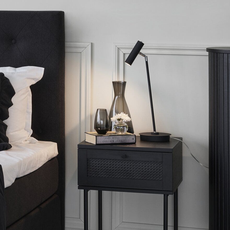 ARTIC Bordlampe H52 cm i Svart