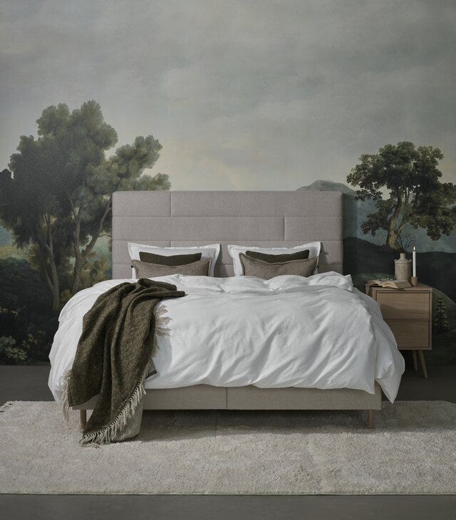 Zen TOKYO Kontinentalseng 120x200 cm i Beige/natur