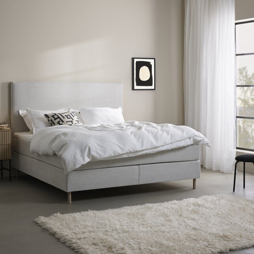 Zen TOKYO Kontinentalseng 140x200 cm i Beige/natur