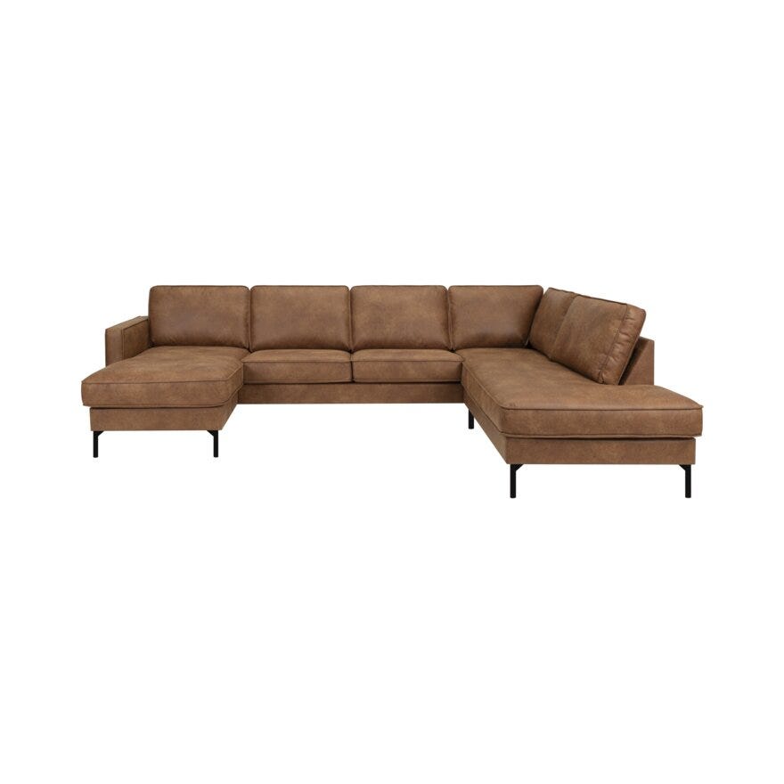 WESTON Hjørnesofa i Brun