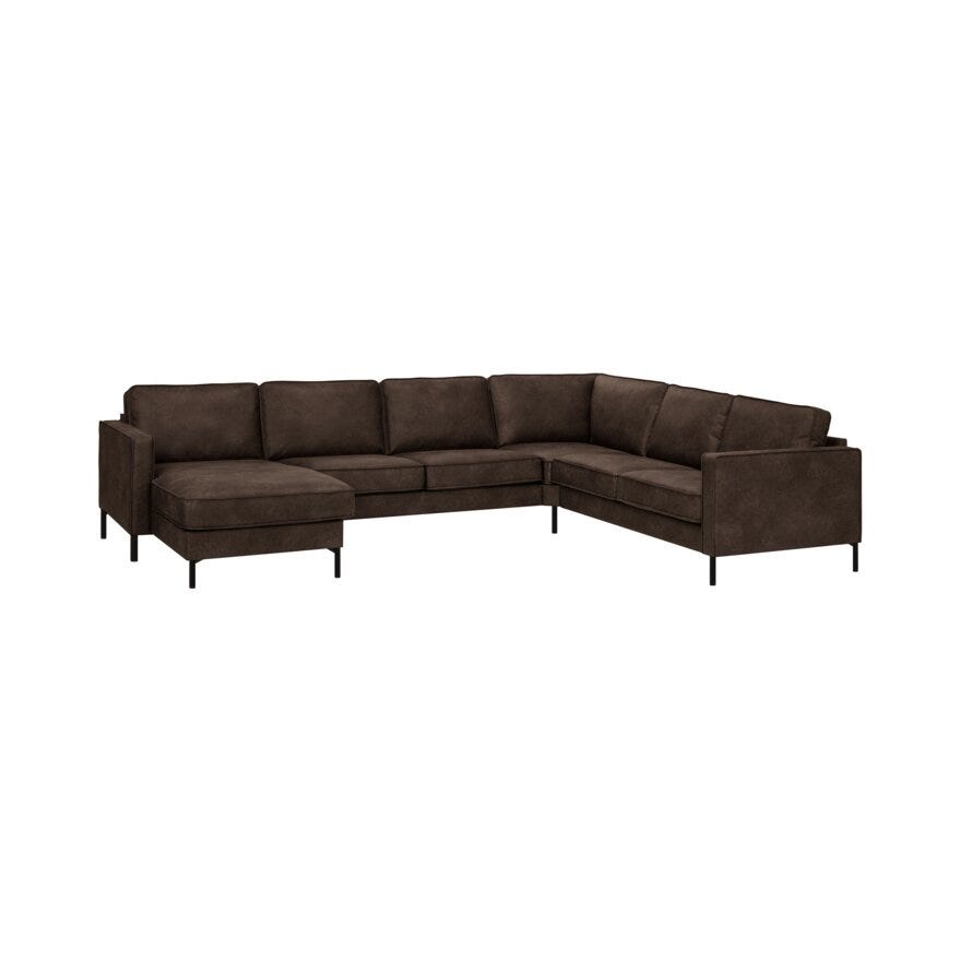 WESTON Hjørnesofa i Brun