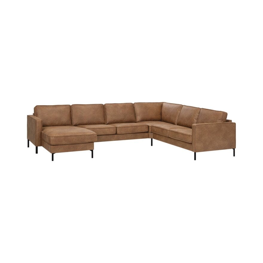 WESTON Hjørnesofa i Brun