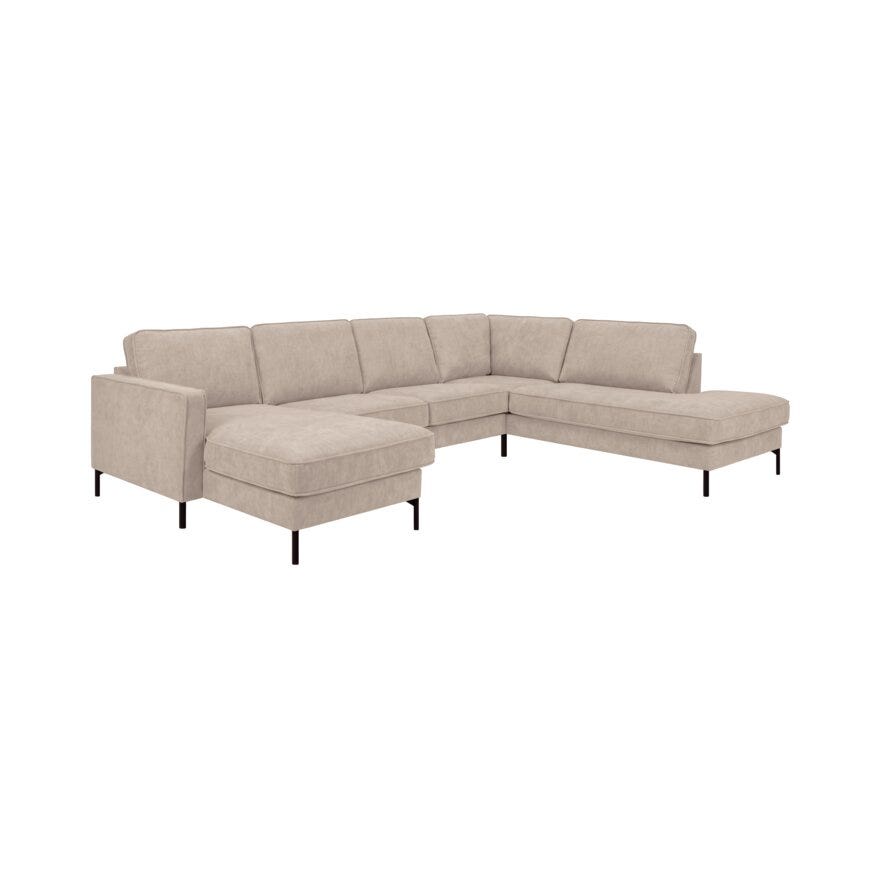 WESTON Hjørnesofa i Beige/natur