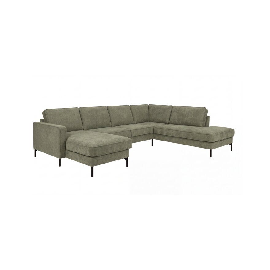 WESTON Hjørnesofa i Grønn