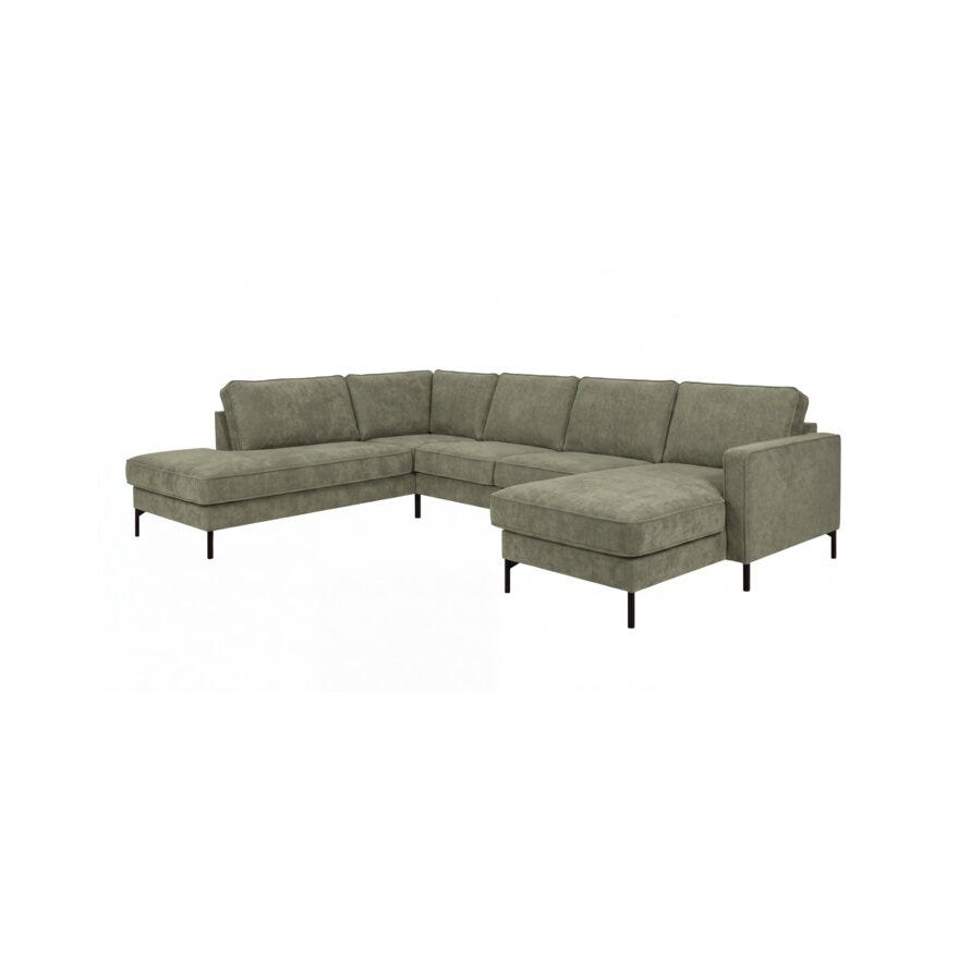 WESTON Hjørnesofa i Grønn