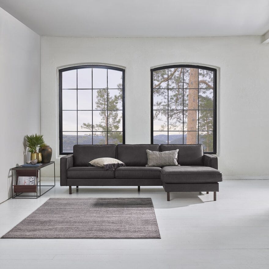 EPOCK Sofabord 40x140 cm i Brun