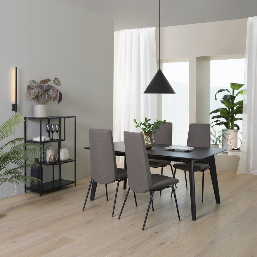 SEAFORD Bokreol B:80 cm i Svart