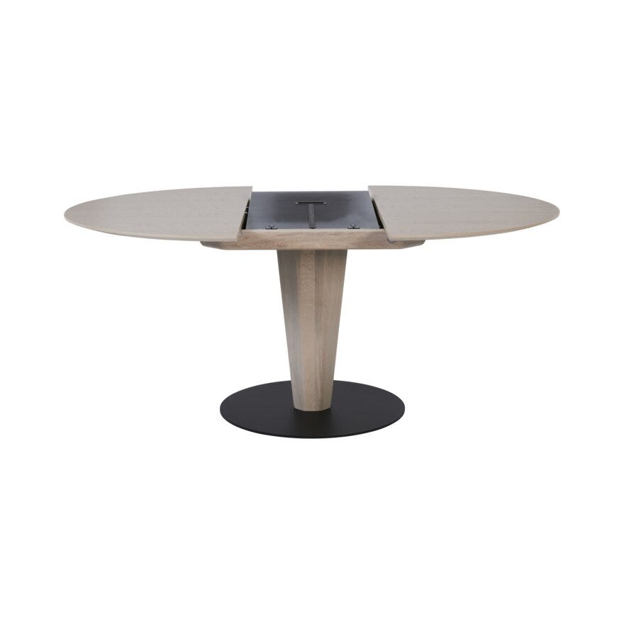 Stressless BORDEAUX Rundt spisebord Ø125 cm i Beige/natur