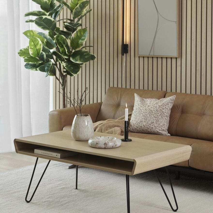 Kleppe CAYENNE Sofabord 70x126 cm i Beige/natur