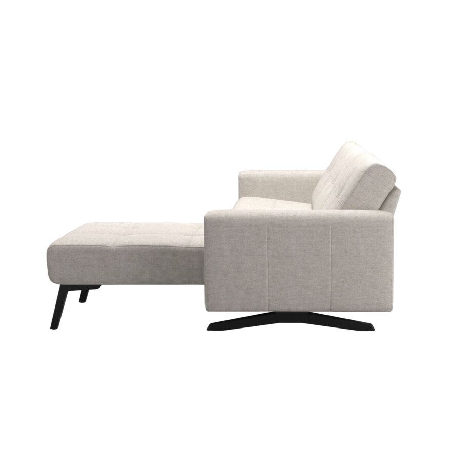 Stressless ELLA 3,5 seter med sjeselong i Beige/natur