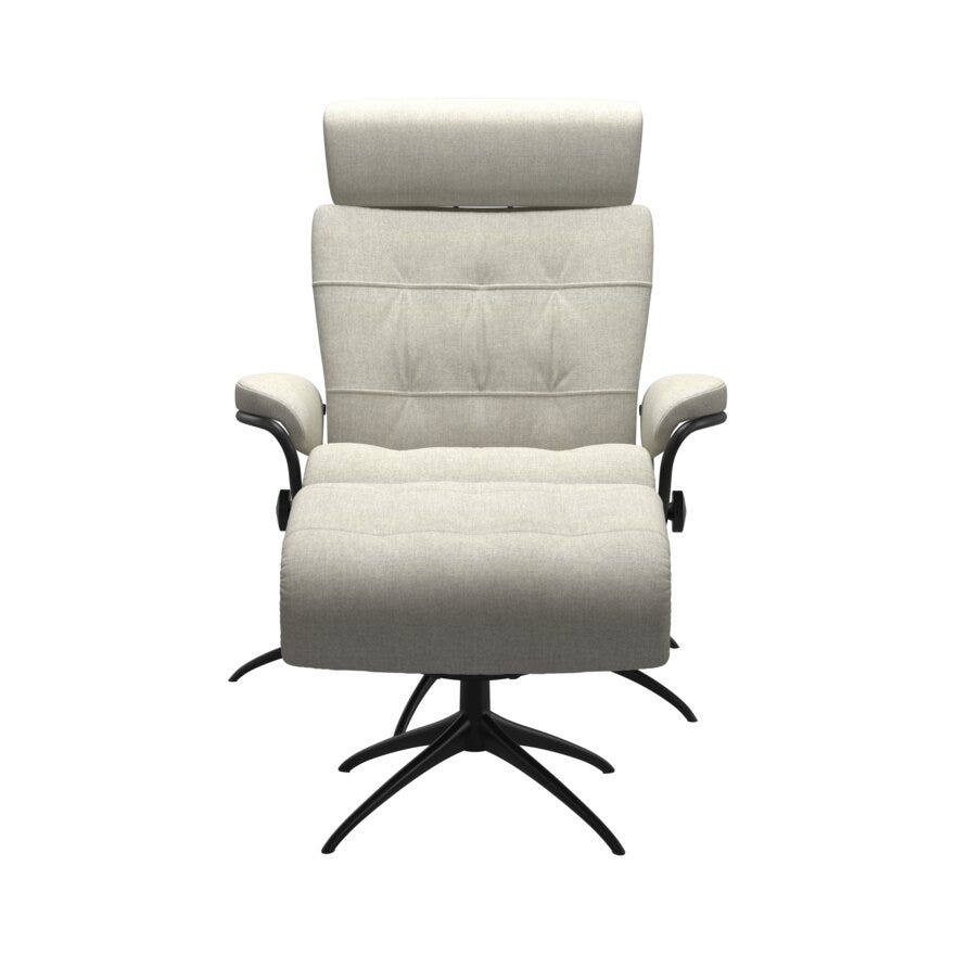 Stressless ERIK Hvilestol med fotskammel i Beige/natur