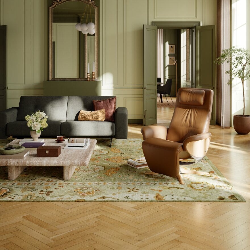Stressless HELSINKI Hvilestol i Brun