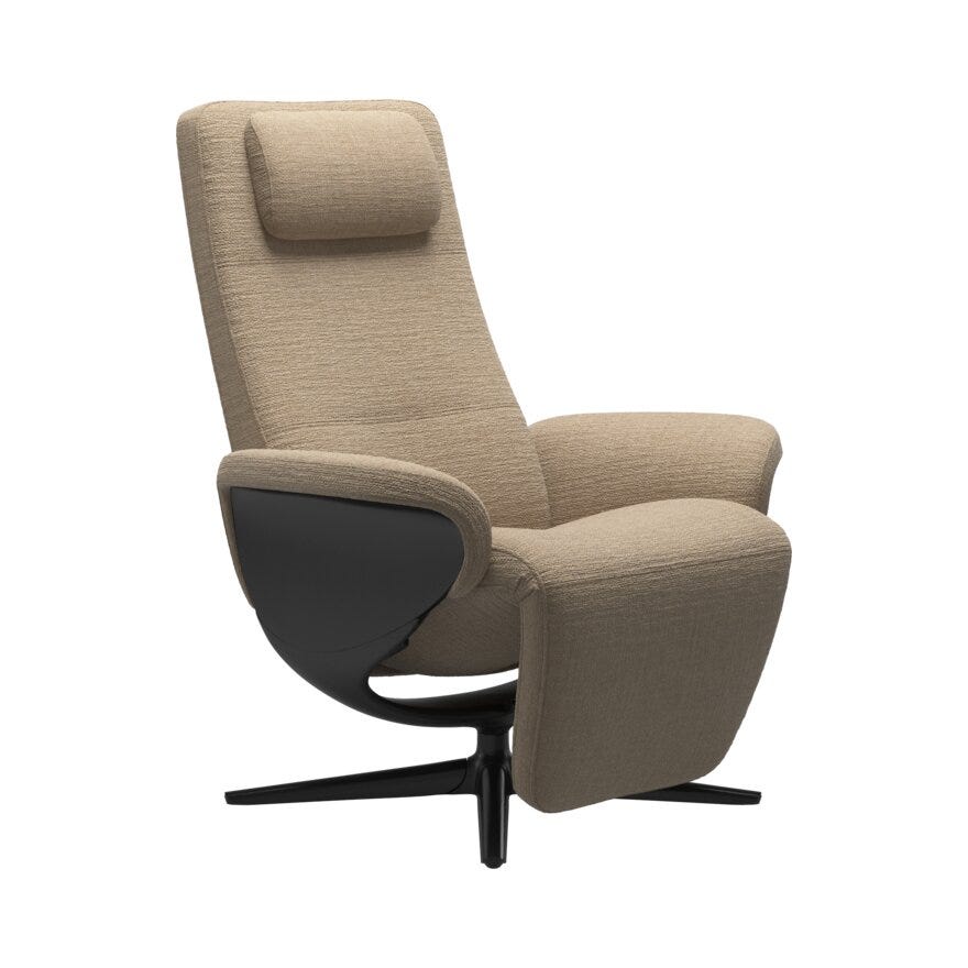Stressless HELSINKI Hvilestol med fothviler i Beige/natur