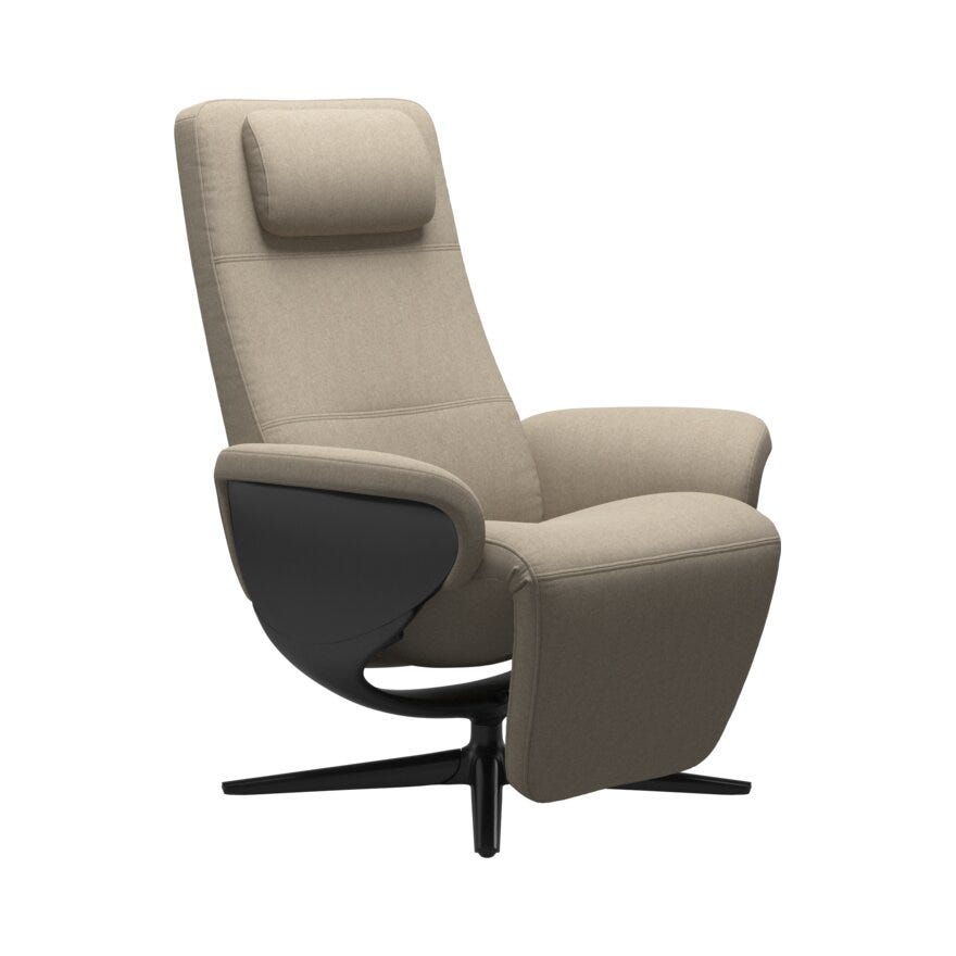 Stressless HELSINKI Hvilestol med fothviler i Beige/natur
