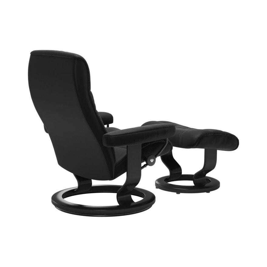 Stressless OPAL Hvilestol med fotskammel i Svart