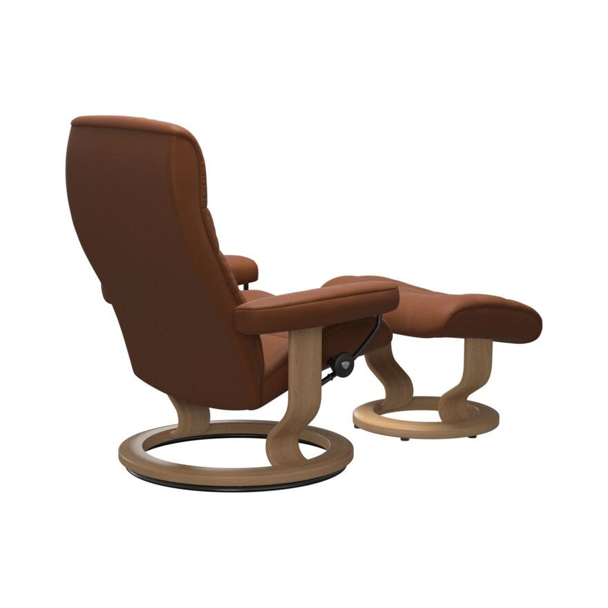Stressless OPAL Hvilestol med fotskammel i Brun