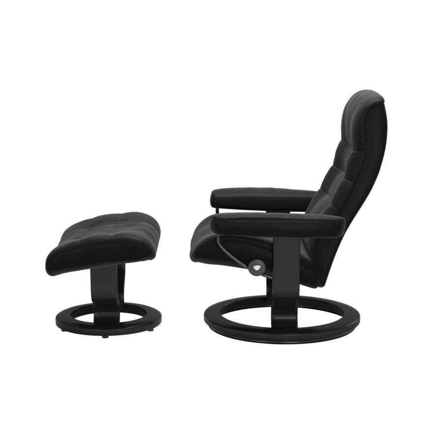 Stressless OPAL Hvilestol med fotskammel i Svart