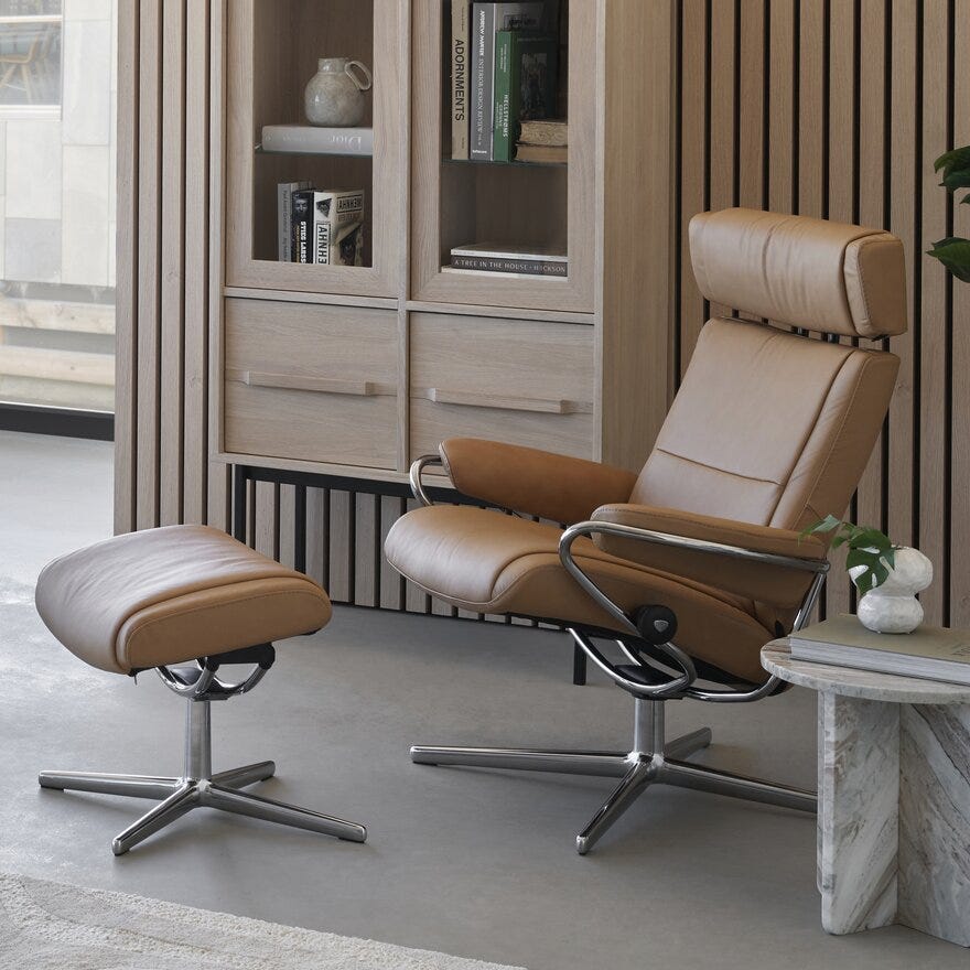 Stressless PARIS Fotskammel i Brun