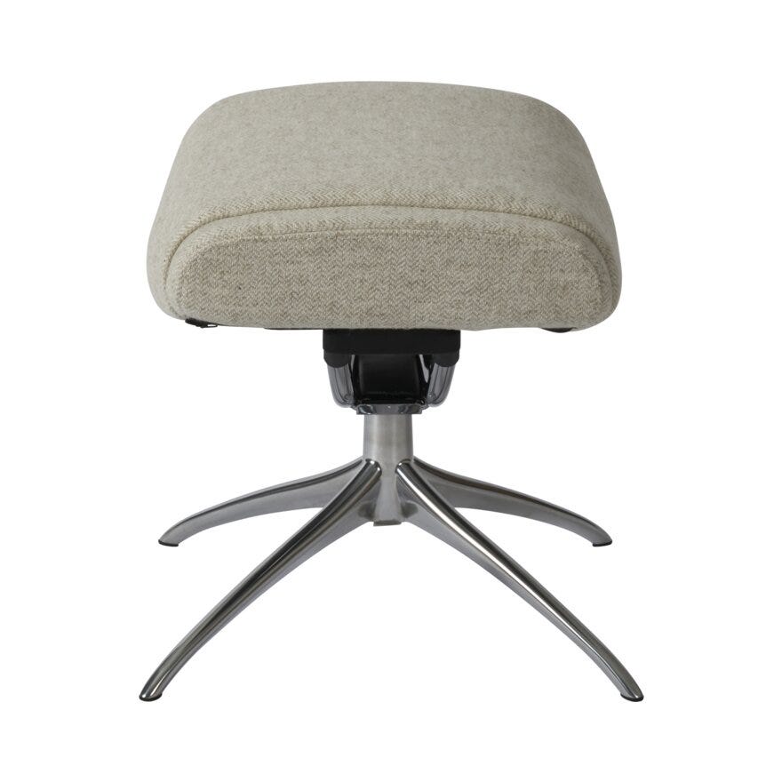 Stressless PARIS Fotskammel i Beige/natur