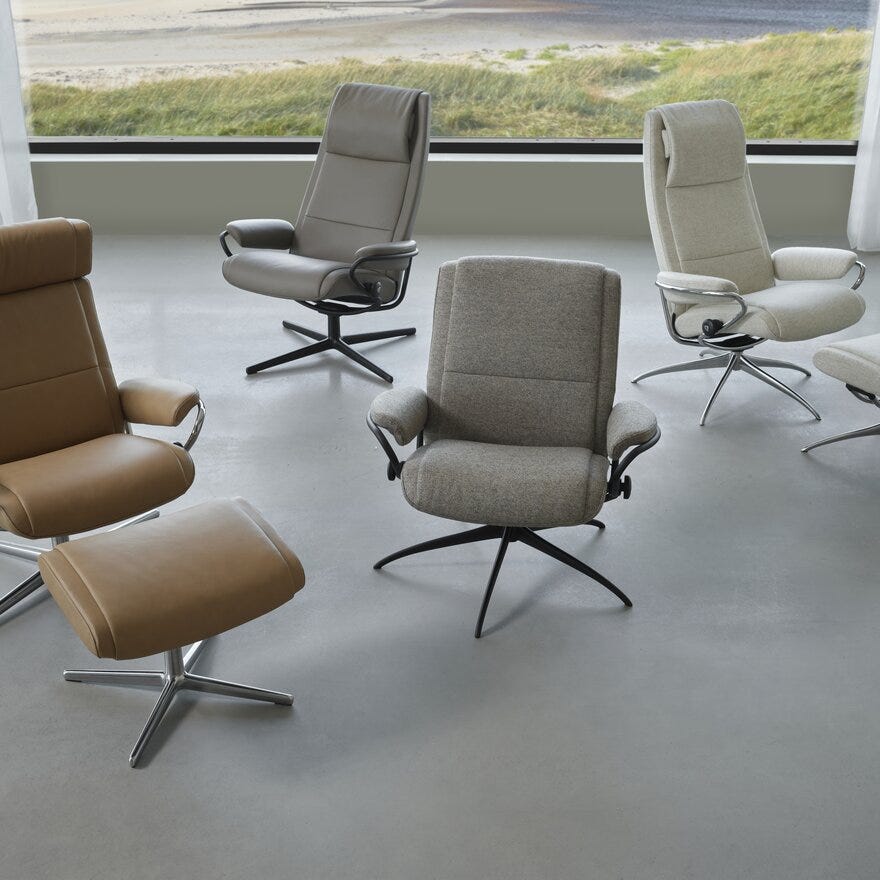 Stressless PARIS Hvilestol i Beige/natur