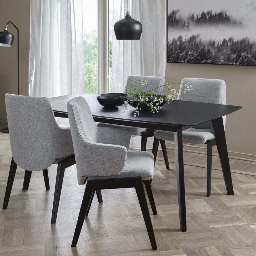 Stressless VANILLA (L) Spisestol i Grå