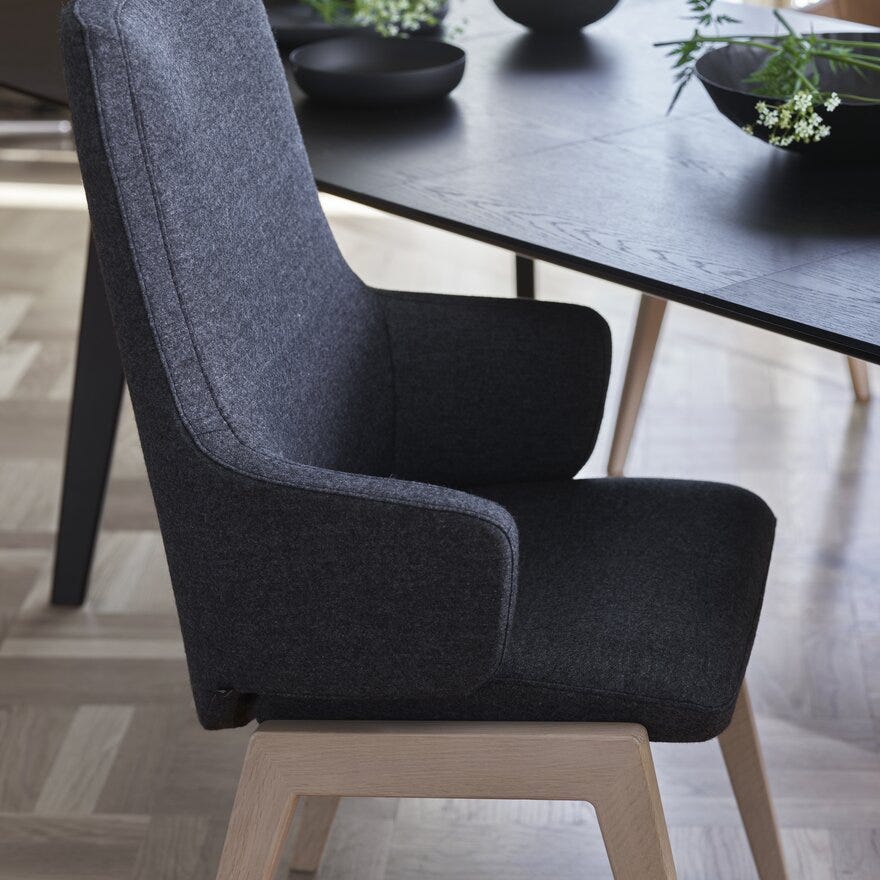 Stressless VANILLA (L) Spisestol i Blå