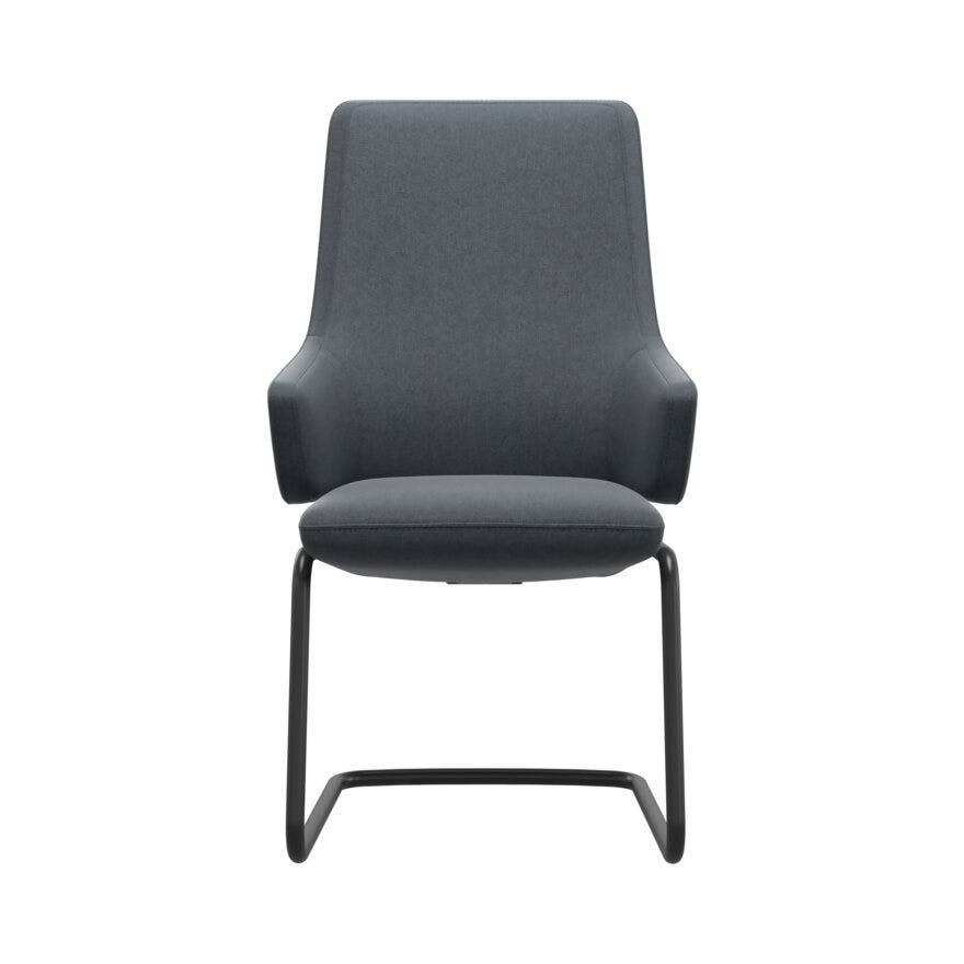Stressless VANILLA (L) Spisestol med armlene Høy i Blå