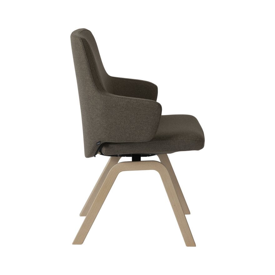 Stressless VANILLA (L) Spisestol med armlene i Brun
