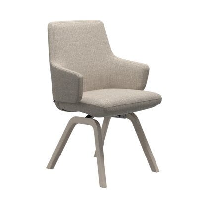 Stressless VANILLA (L) Spisestol med armlene i Hvit