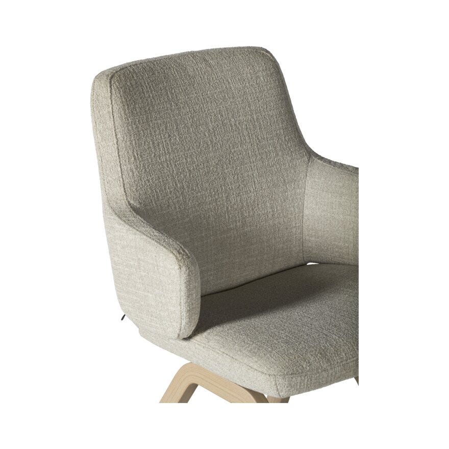Stressless VANILLA (L) Spisestol med armlene i Hvit