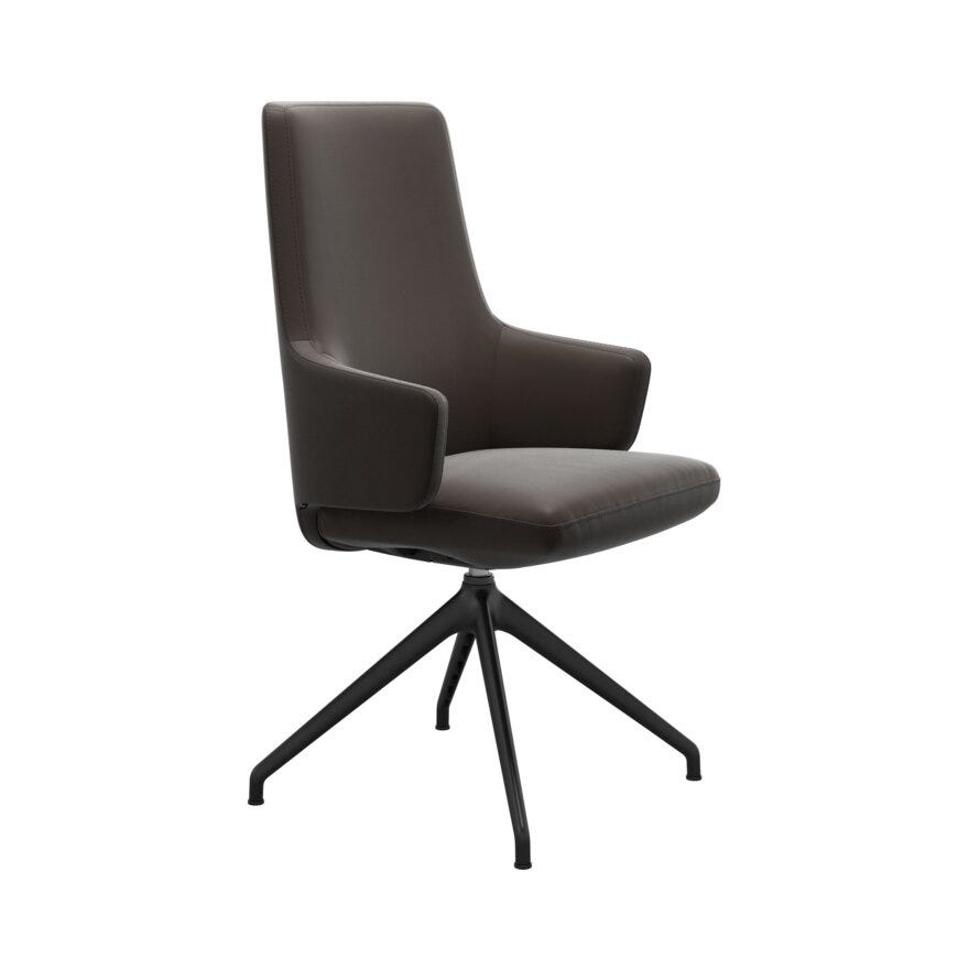 Stressless VANILLA (L) Spisestol med armlene i Brun