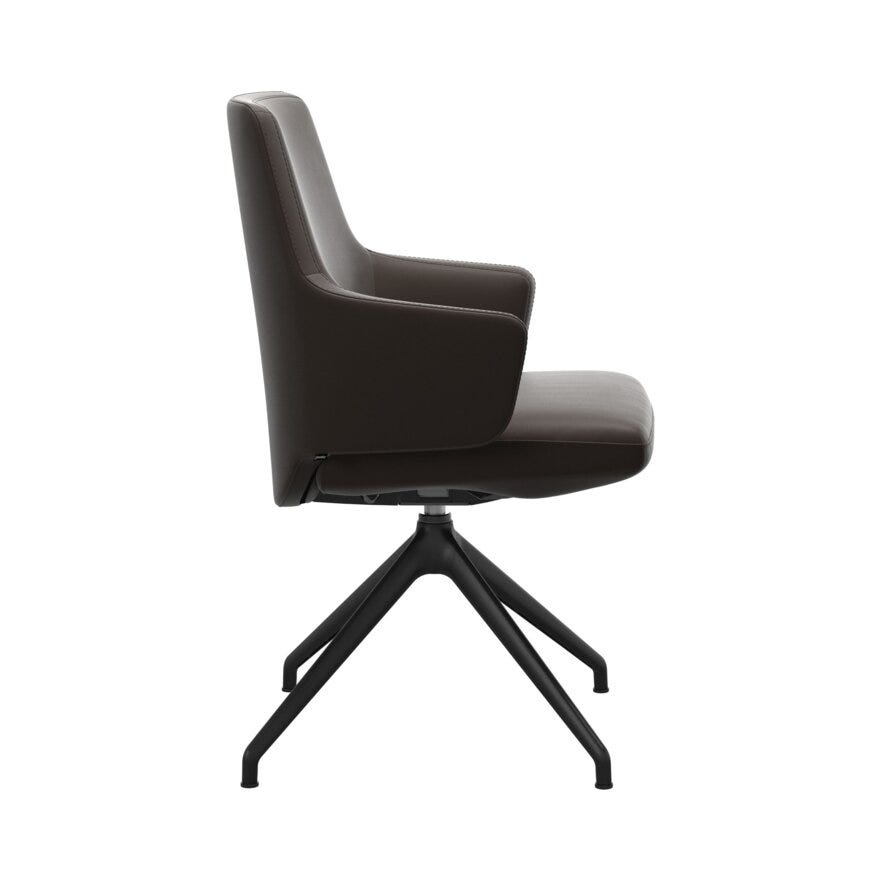 Stressless VANILLA (L) Spisestol med armlene i Brun