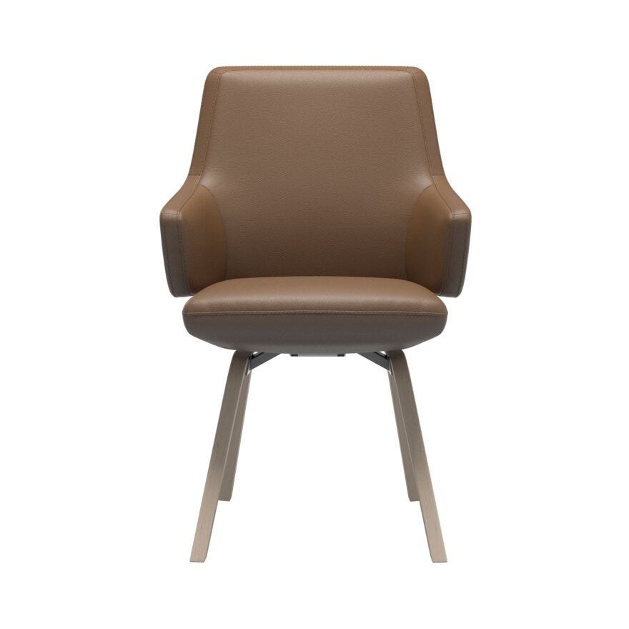 Stressless VANILLA (L) Spisestol med armlene i Brun
