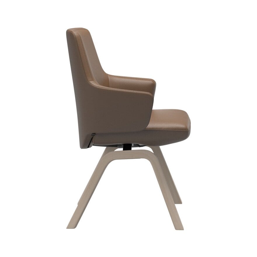 Stressless VANILLA (L) Spisestol med armlene i Brun