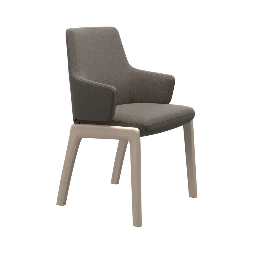 Stressless VANILLA (L) Spisestol med armlene i Brun