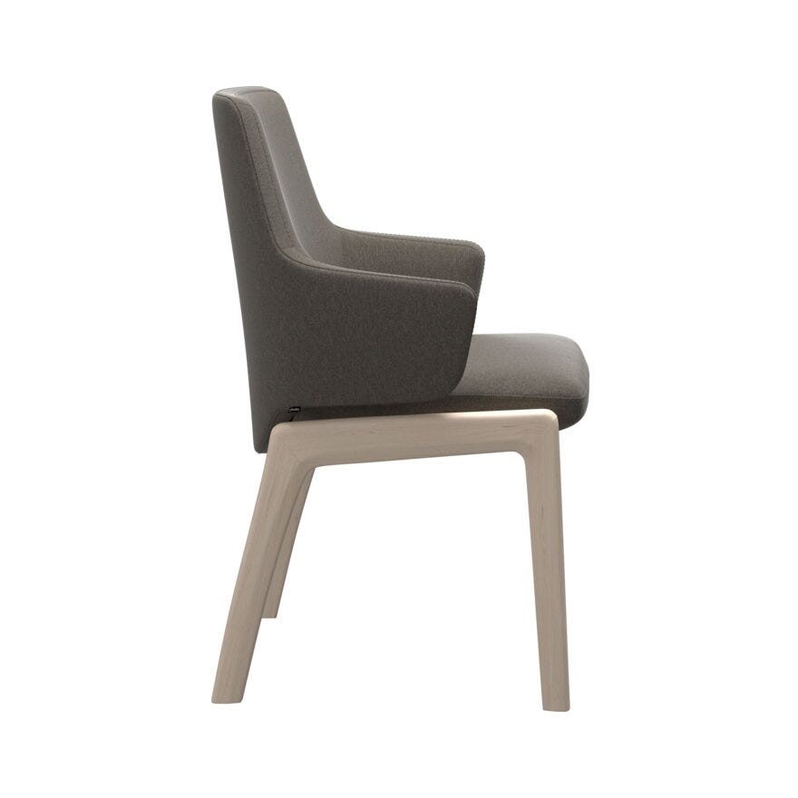 Stressless VANILLA (L) Spisestol med armlene i Brun