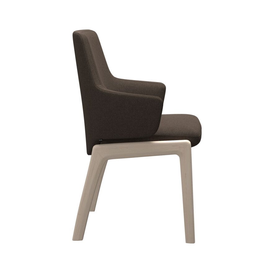 Stressless VANILLA (L) Spisestol med armlene i Beige/natur